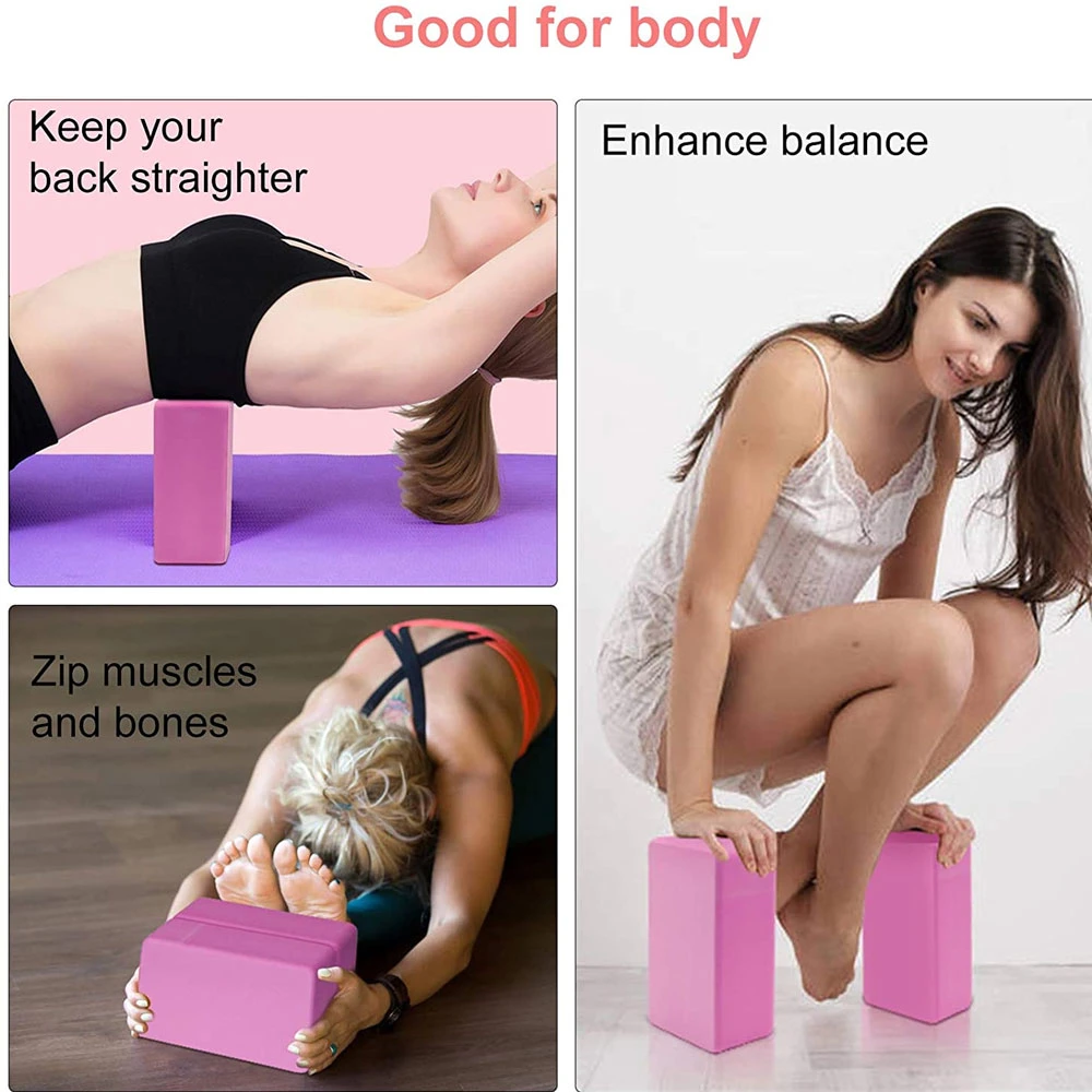 Essentials Yoga Block for Yoga, Pilates, Meditation