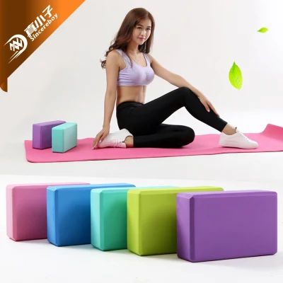 OEM Custom Yoga Block Eco Friendly with Embossed Logo EVA Brick