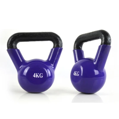 Professional Vinyl Coated Kettlebells Free Weights Manufacturer