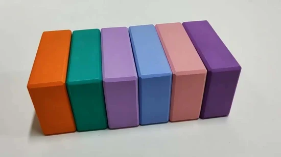 Hot Selling EVA Foam Soft Non-Slip Surface Yoga Block