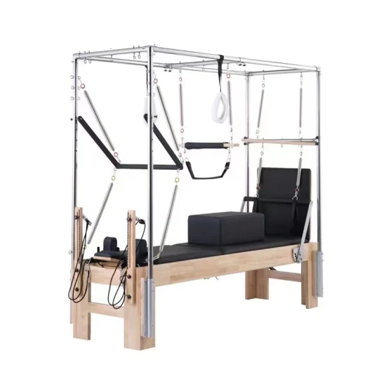 Best Customise Commercial Studio Logo Enalia Wooden Yoga Machine Equipment